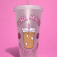 Girl Math iced coffee cold cup🧊☕️